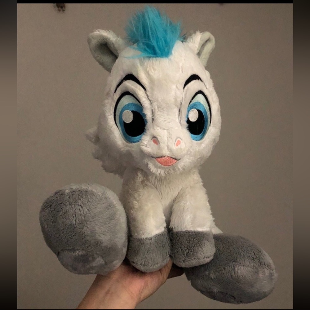 Disney Parks Hercules Pegasus Big Feet 10" Plush Stuffed Animal Hard To Find